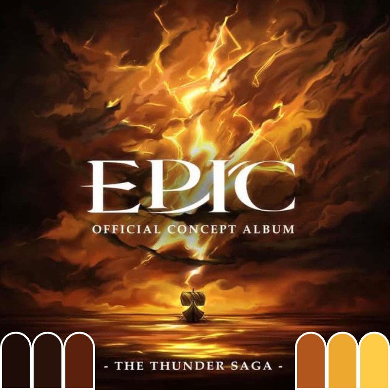 Thunder Saga - Self Striping Sock Set