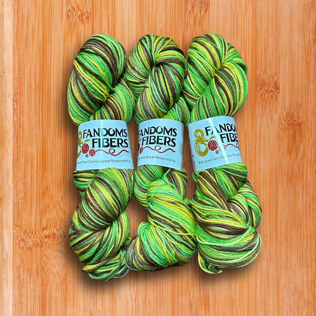 Kurt - Hand Dyed Self Striping Yarn