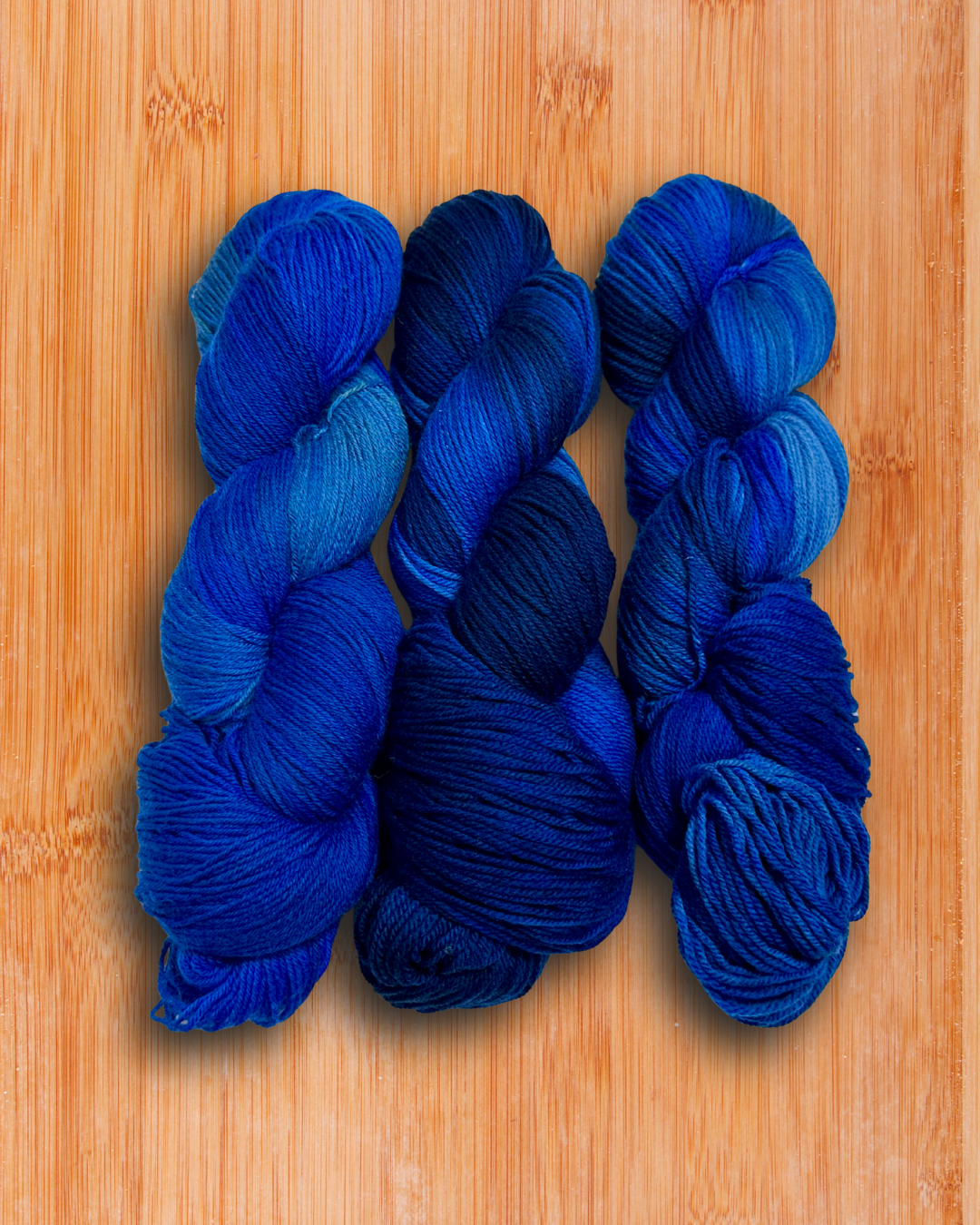 Daughter of Darkness – Tonal Blue Yarn by Fandoms and Fibers