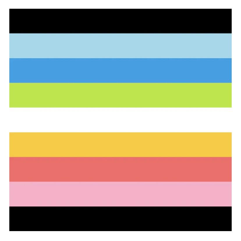 Self-Striping Pride Flag Collection - READY TO SHIP