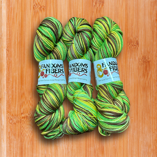 Kurt - Hand Dyed Self Striping Yarn